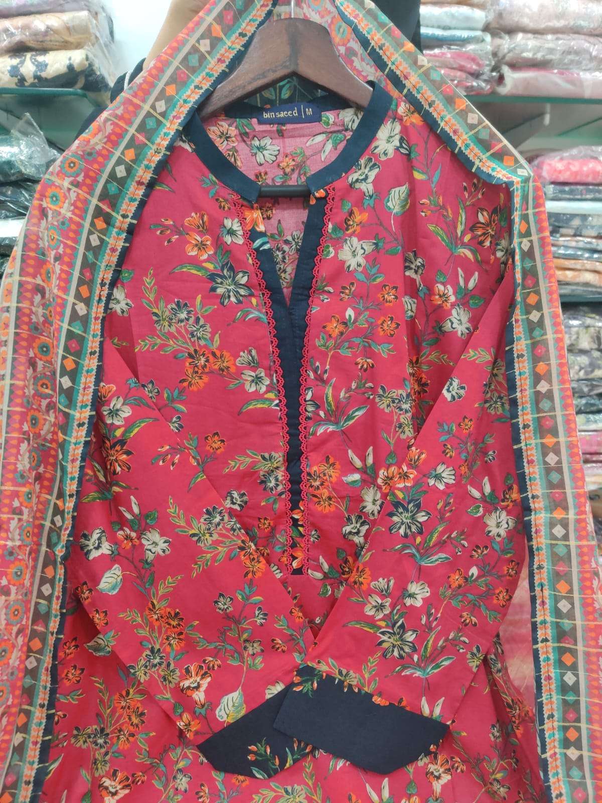 RTW Printed Lawn Collection 2025 by BIN SAEED